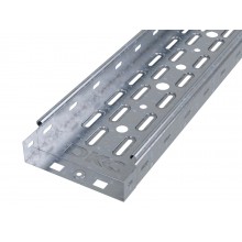 Лоток перфорированный 150х50, L=2000, 0.7мм, RAL9010