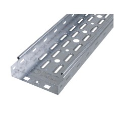 Лоток перфорированный 150х50, L=2000, 0.7мм, RAL9010