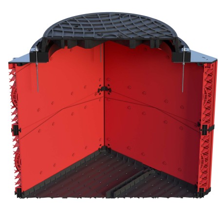 600100 | Монтажный набор крепления колец и люков-2