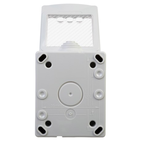 4403932 | Коробка для настенного монтажа "Avanti", IP55, серая, 2 модуля-2