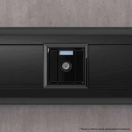 4402511 | Розетка TV проходная модульная, "Avanti", "Черный квадрат", 1 модуль-5