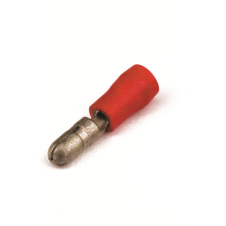 Наконечник цилиндрический с изолир.фланцем (вилка) 0,25-1,5 кв.мм (РШИ-П)