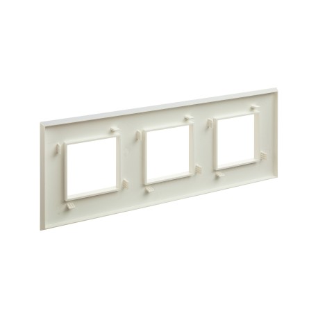 4420906 | Рамка Avanti, Белый жемчуг, 3 поста (6 мод.)-3