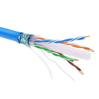 RN6FUPV3BL | Информационный кабель экранированый F/UTP 4х2 CAT6, PVC, синий