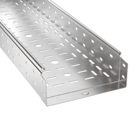 APH301050 | Лоток перфорированный 500х100, L=3000, 2.0мм, алюминий