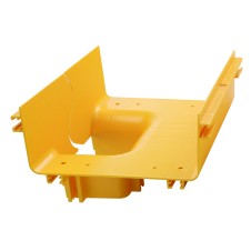 Ответвитель Т-образный вертикальный переходник H100 240x120 мм, боковой