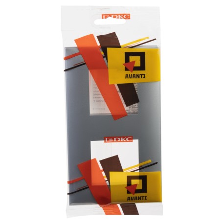 4404904 | Рамка ARTLEBEDEV, "Avanti", "Закаленная сталь", 4 модуля-4