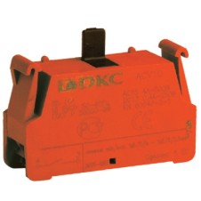 Контактный блок с клеммным безвинтовым зажимом, нормально-замкнутый