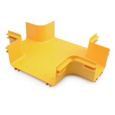 Ответвитель Х-образный оптического лотка изменяемый 240х120 мм H100