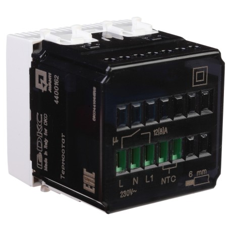 4400162 | Термостат модульный для теплых полов, "Avanti", "Белое облако", 2 модуля-3