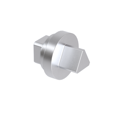 R5CE213 | Личинка замка, для малой ручки, под ключ треугольного профиля 7мм