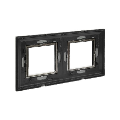 4404854 | Рамка из металла, "Avanti", светло-серебристая, 4 модуля-3