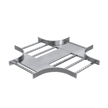 ILXM3840C | Ответвитель Х-образный 400х80, R300, 1.5мм, нержавеющая сталь