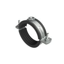 Хомут BHH для высоких нагрузок с изоляцией, гайка М12, для труб ⌀3/4"