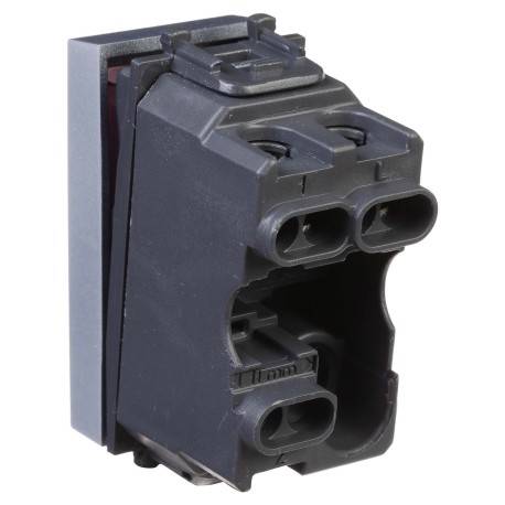 4404101 | Выключатель модульный "Avanti", "Закаленная сталь", 1 модуль-3