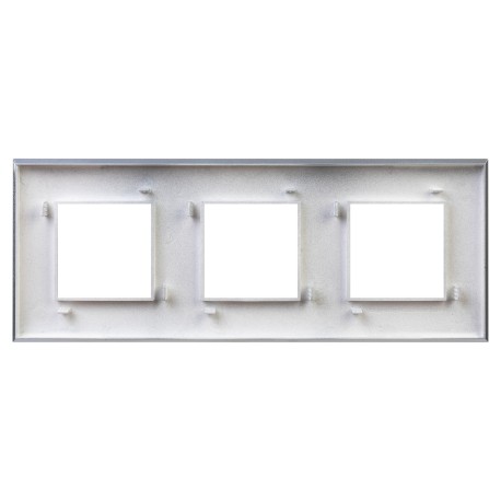 4404906 | Рамка ARTLEBEDEV, "Avanti", "Закаленная сталь", 6 модуля-2