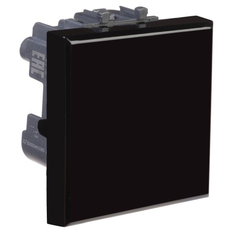 4402152 | Кнопка одноклавишная модульная, "Avanti", "Черный квадрат", 2 модуля-1