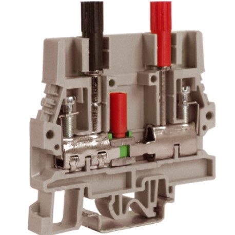 ZSB220GR | SCB.6/CDGR, тестовый с разъединителем для амперметра 6 кв.мм серый