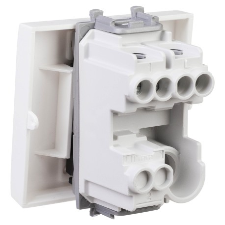 4400152 | Кнопка одноклавишная модульная, "Avanti", "Белое облако", 2 модуля-3