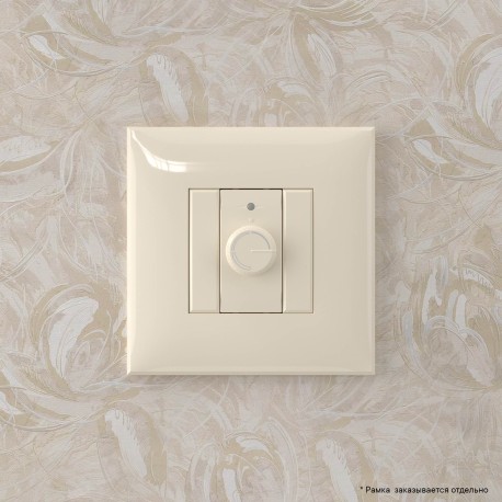 4405133 | Диммер поворотный в стену, Avanti, Ванильная дымка-5