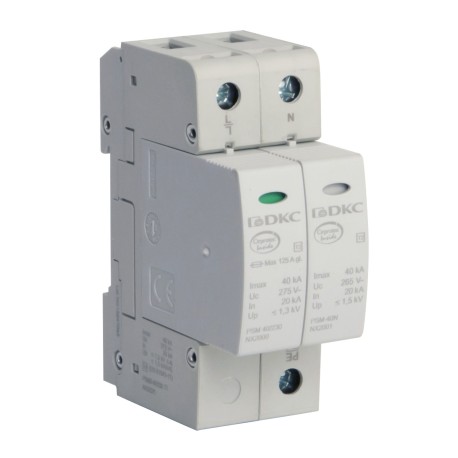 NX2021 | УЗИП, класс II, 2-полюсный, L-N-PE, 40кА