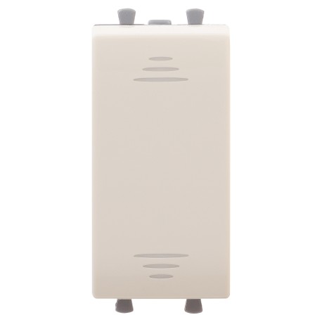 4405111 | Переключатель модульный, "Avanti", "Ванильная дымка", 1 модуль