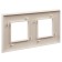 4405904 | Рамка ARTLEBEDEV, "Avanti", "Ванильная дымка", 4 модуля
