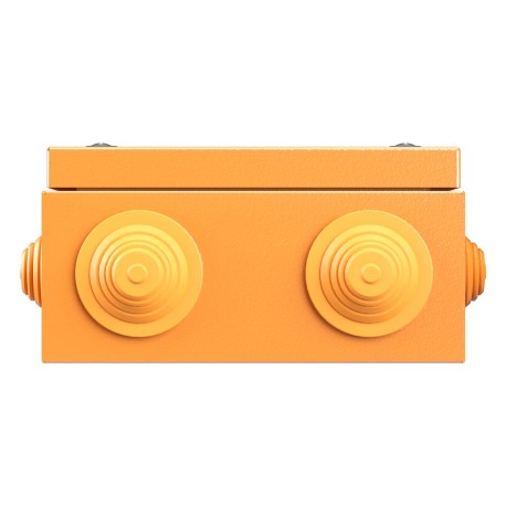 FSK31410 | Коробка ответвительная FS стальная с кабельными вводами, 150х150х80мм, 4р, 32A, 10мм2, IP55-1