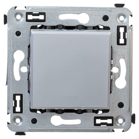 4404123 | Инвертор одноклавишный в стену, "Avanti", "Закаленная сталь"