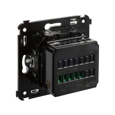 4404163 | Термостат для теплых полов в стену, Avanti, Закаленная сталь-3