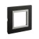 4402832 | Рамка из алюминия, "Avanti", черная, 2 модуля