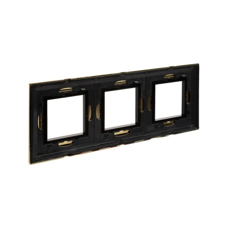 4408856 | Рамка из металла, "Avanti", золотая, 6 модулей-3