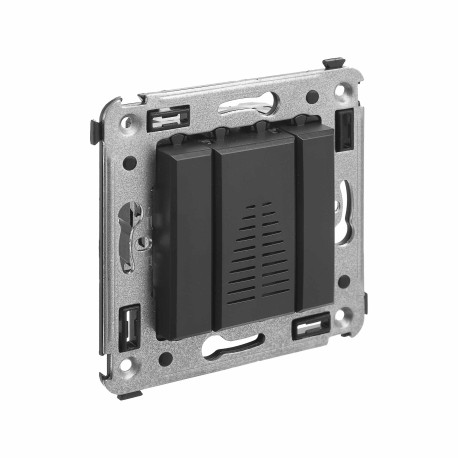 4412193 | Звонок в стену, Avanti, Черный матовый-1