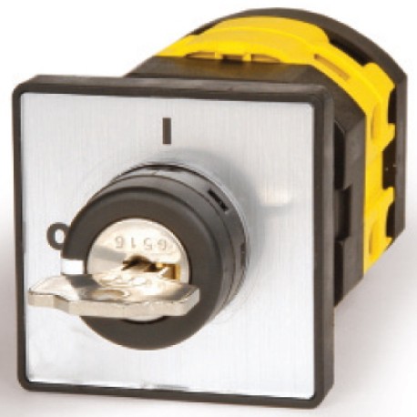 AZ5701 | Серебр.площадка и ручка с ключом, 48х48, отв. 22 мм