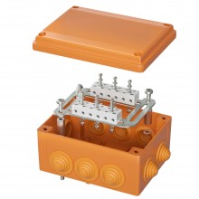 Коробка ответвительная FS пластиковая с кабельными вводами, 240х190х90мм, 8р, 20A, 10мм2, IP55