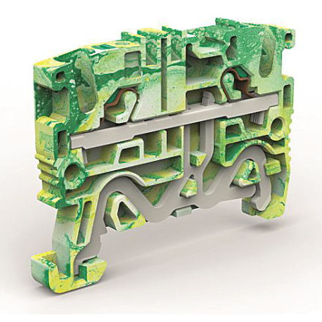 ZEFCE200 | Клемма заземления 2 точки подключения на 2,5 кв.мм