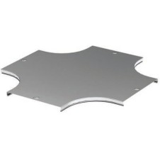 Крышка на ответвитель горизонтальный DPX Х-образный, осн.100, 0.8мм, RAL7004