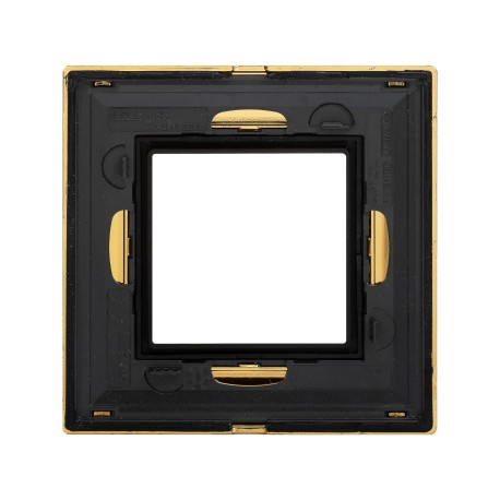 4408852 | Рамка из металла, "Avanti", золотая, 2 модуля-2