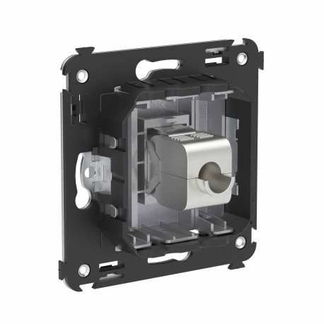 4404793 | Компьютерная розетка RJ-45 без шторки в стену, кат.6 одинарная экранированная, "Avanti", "Закаленная сталь"-2