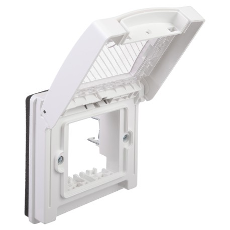 4400922 | Рамка для монтажа в стену "Avanti", IP55, "Белое облако", 2 модуля-1