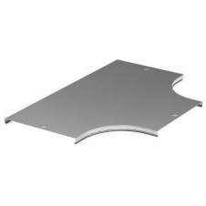 Крышка на ответвитель горизонтальный DPT Т-образный, осн.50, 0.8мм, RAL9010