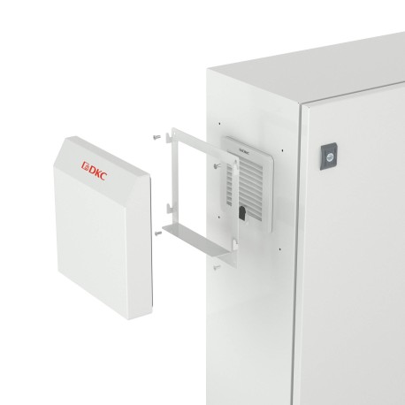 R5RK20B | Панель защитная IP56, листовая сталь RAL9005, для вентиляторов и решеток 325x325 мм-1