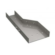 Переходник левосторонний 150/100 H=80, стеклопластик
