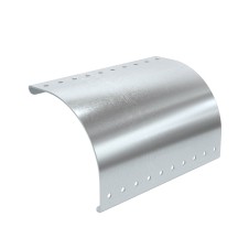 Пластина вывода кабеля для лестничных лотков осн.500мм (с метизами), цинк-ламельное