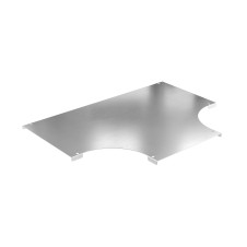 Крышка на ответвитель горизонтальный DPT Т-образный, осн.200, 1.5мм, алюминий