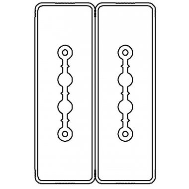 LTC40BSP41AA000 | Секция прямая 2+2 точек отвода L=3000мм, Cu, 2P+2P, 40A