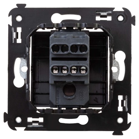 4412123 | Инвертор одноклавишный в стену, Avanti, Черный матовый-2