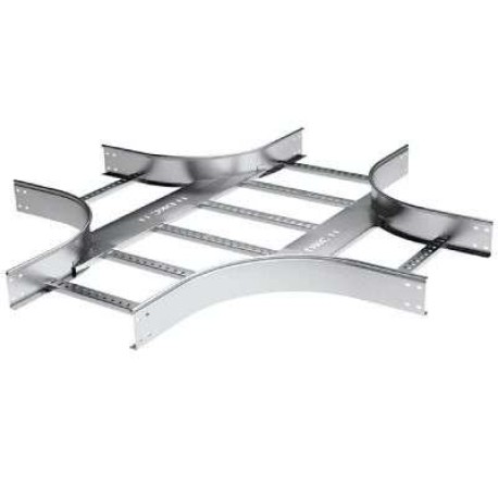 LX5305INOX | Х-ответвитель 50х500 R300, нержавеющее