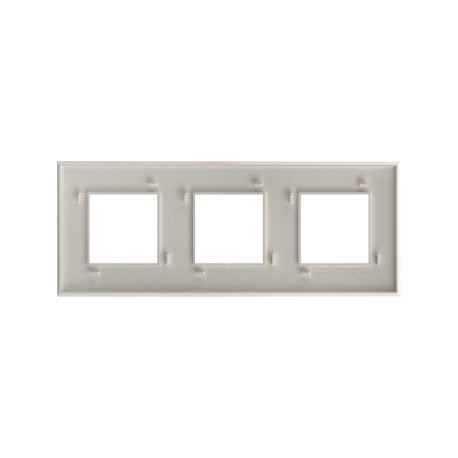 4420906 | Рамка Avanti, Белый жемчуг, 3 поста (6 мод.)-2