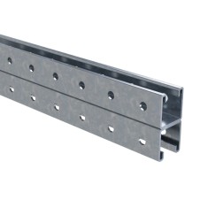 Двойной С-образный профиль 41х41, L1100, толщ. 2,5 мм, нержавеющая сталь AISI 316L